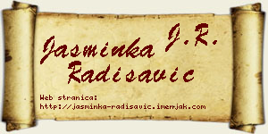 Jasminka Radisavić vizit kartica